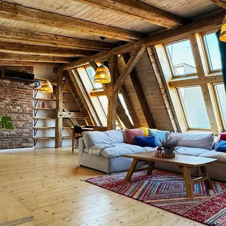 The Barn - Spacious Loft In The Center With Terrace And Ac Lejlighed
