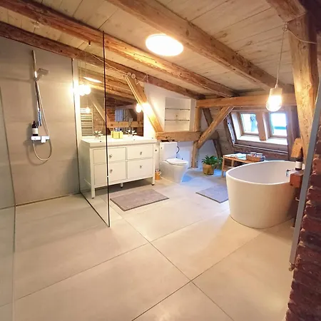 Lejlighed The Barn - Spacious Loft In The Center With Terrace And Ac