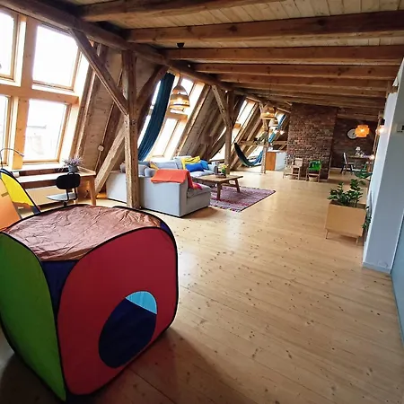 Lejlighed The Barn - Spacious Loft In The Center With Terrace And Ac
