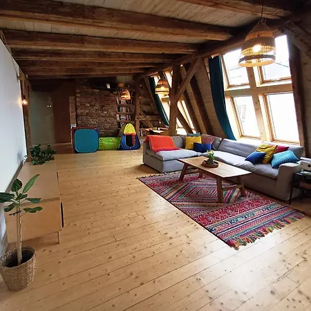 The Barn - Spacious Loft In The Center With Terrace And Ac