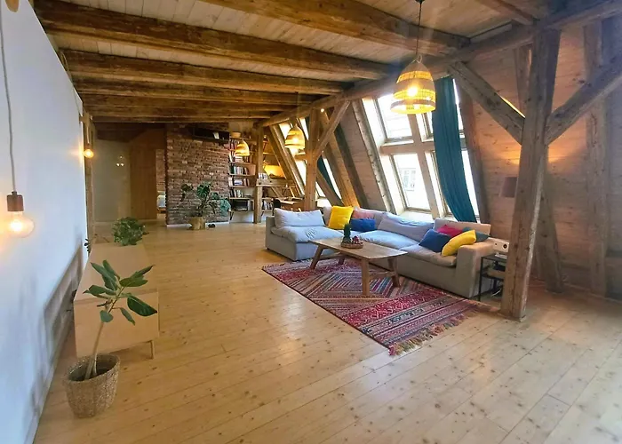 The Barn - Spacious Loft In The Center Apartamento Katowice